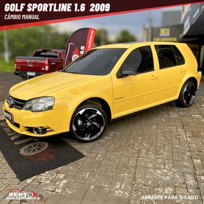 VOLKSWAGEN GOLF 1.6 MI SPORTLINE 8V FLEX 4P MANUAL